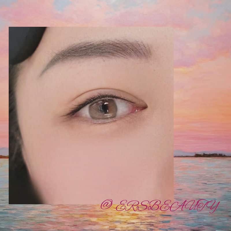 林口霧眉推薦心得分享裸妝感霧眉，自然得就像原生眉毛一樣！厄斯