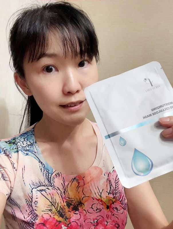 我的亮白秘密詩丹妮巨光燈保濕面膜體驗誌